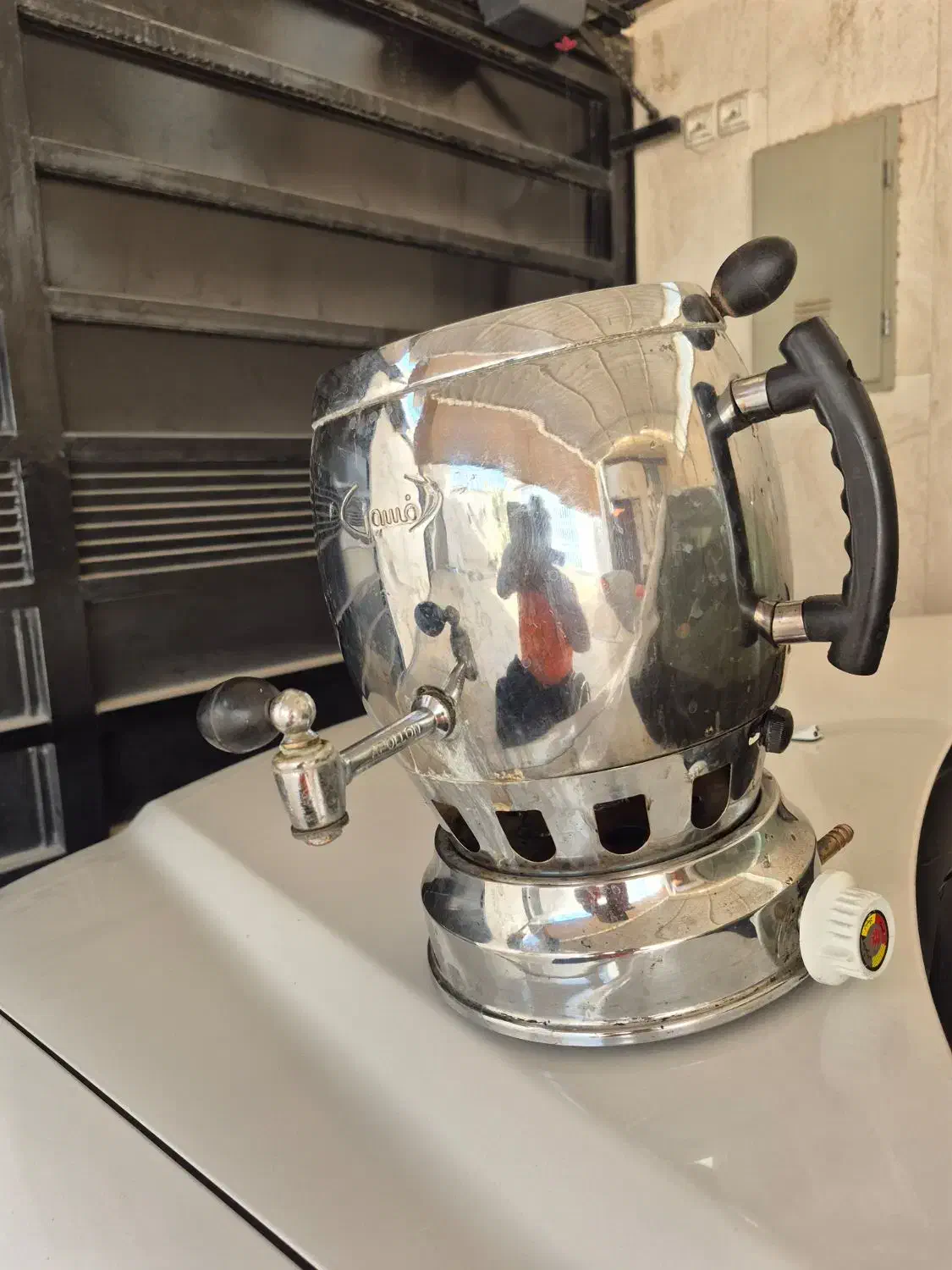 سماور گازی افسون هشت لیتری|سماور، چایساز، قهوهساز|شاهینشهر, مخابرات (شهید بهشتی)|دیوار