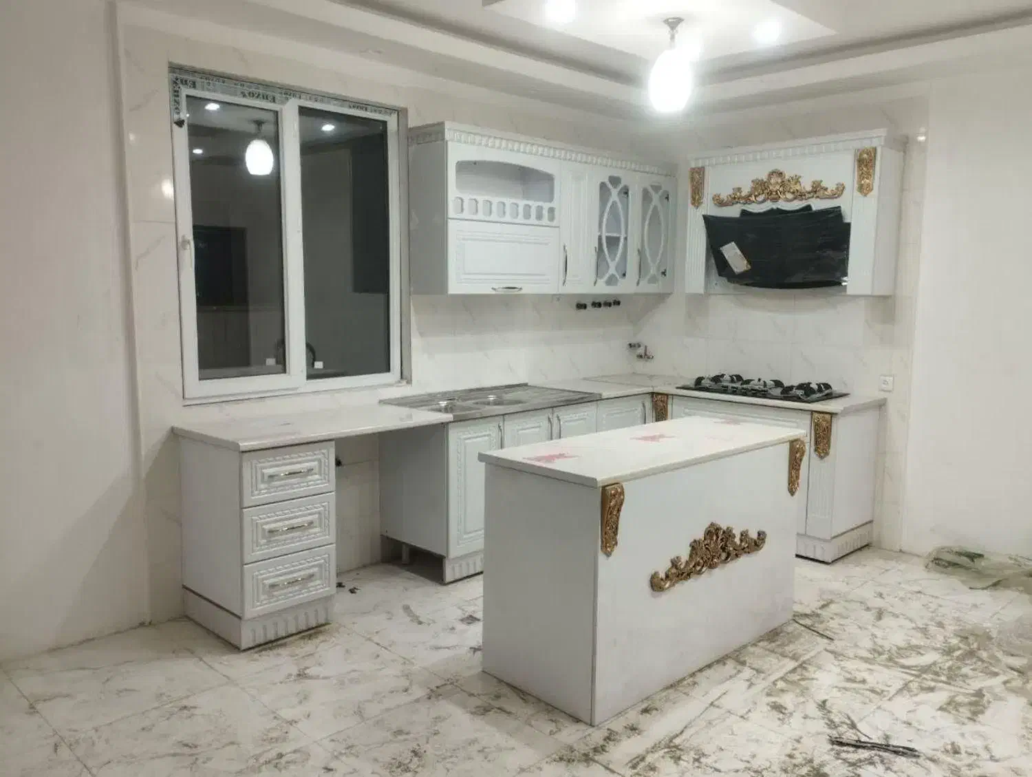 مرجع رسمی کابینت آماده/ممبران ام دی اف کد125SA|مصالح و تجهیزات ساختمان|بروجرد, |دیوار