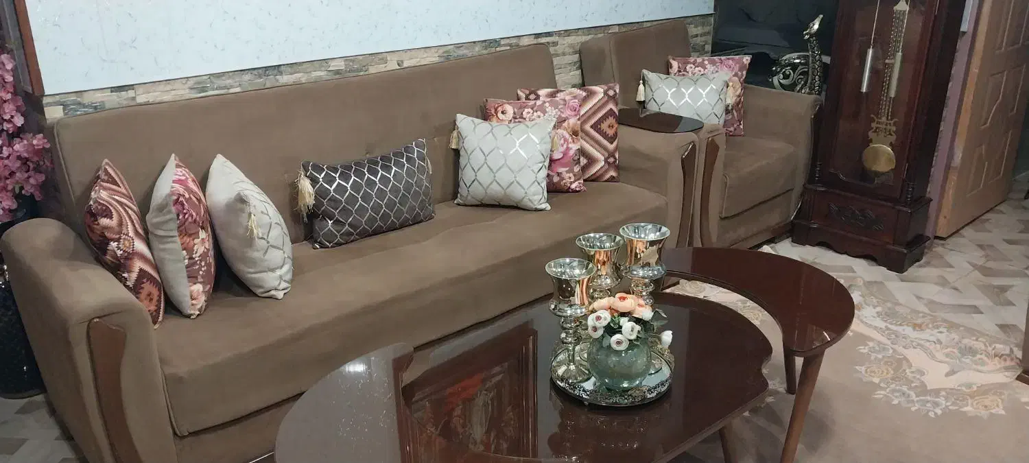 مبلمان ۸ نفره|مبلمان خانگی و میز عسلی|آبادان, |دیوار