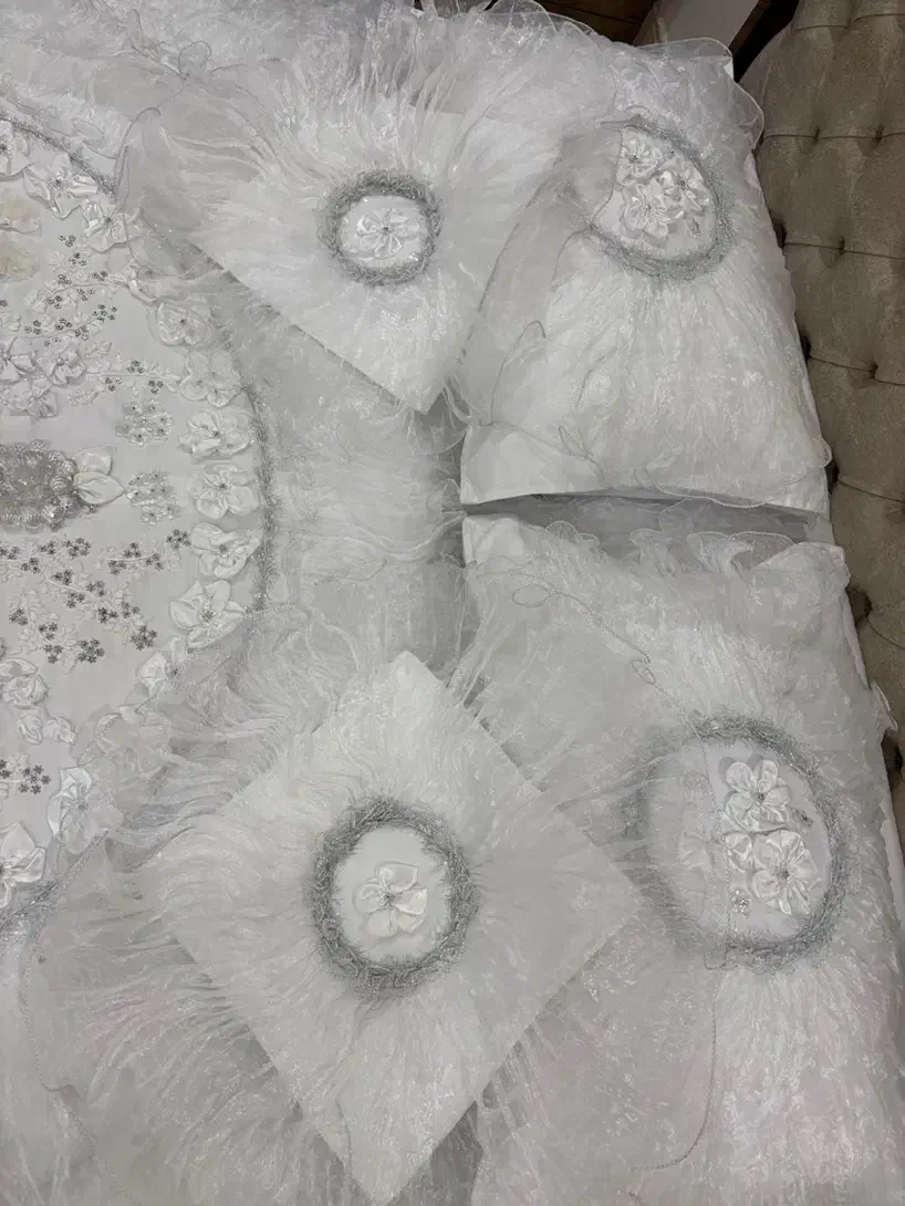 سرویس ۵ تکه روتختی عروس کار دست|سرویس روتختی|زاهدان, |دیوار