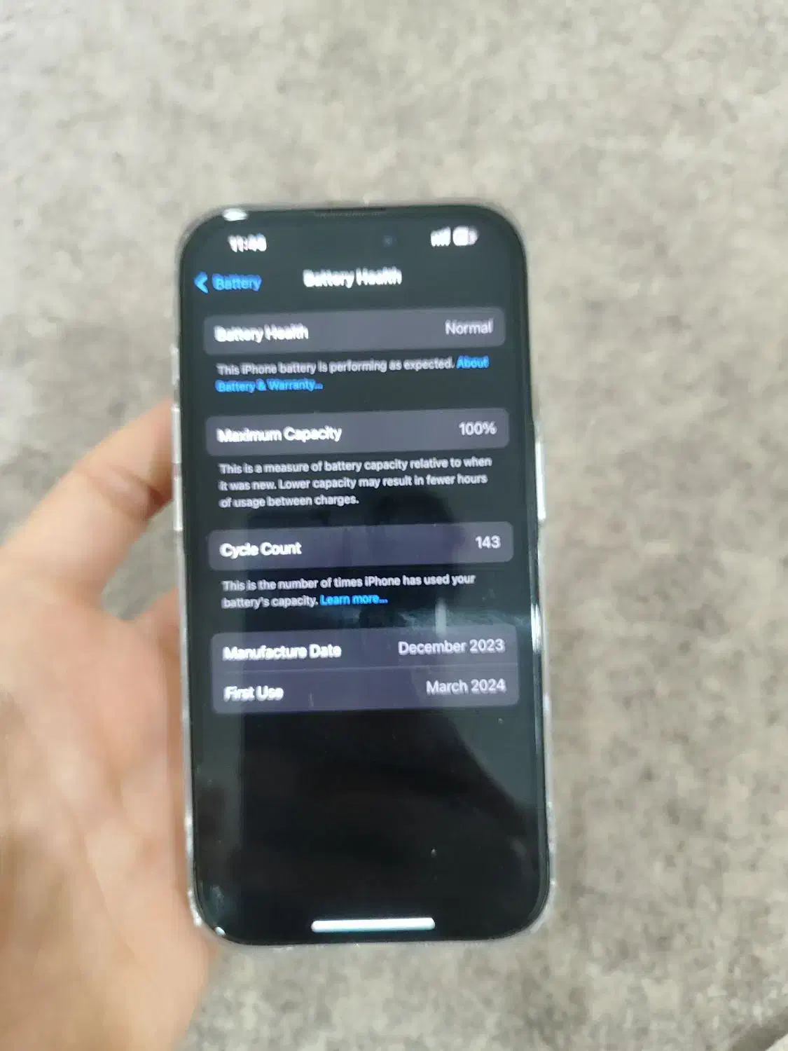 IPhone 15pro 256g|موبایل|قزوین, |دیوار