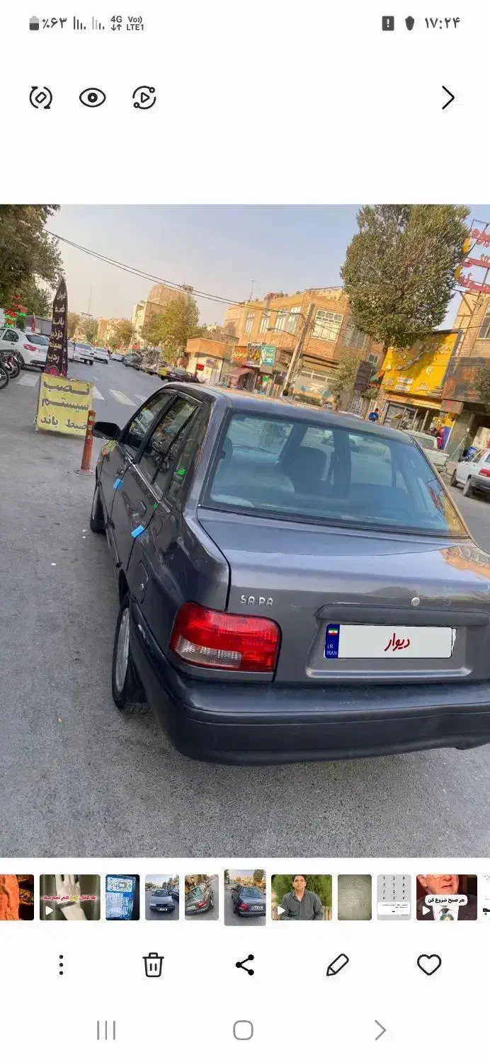 پرایدمدل۹۲|خودرو سواری و وانت|باشتین, |دیوار