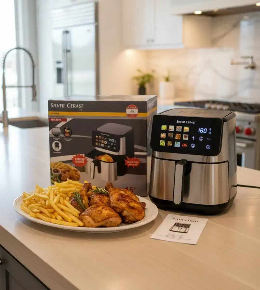 جدید ترین سرخ کن بدون روغن ۱۵ لیتر سیلور کرست|اجاق گاز و لوازم برقی پخت‌وپز|اصفهان, خواجو|دیوار