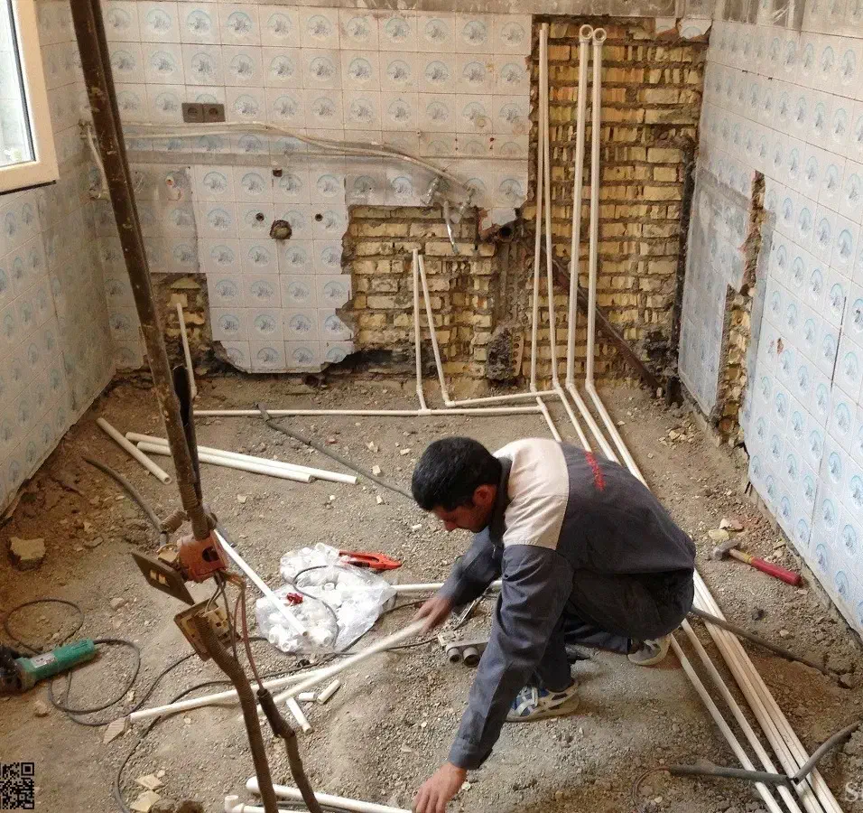 لوله کشی ساختمان کلی و جزئی|مصالح و تجهیزات ساختمان|مشهد, حجت|دیوار