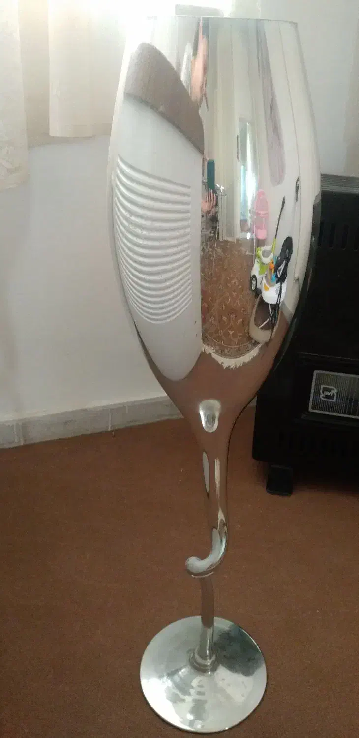 گلدان کروم|گل مصنوعی|سنندج, |دیوار