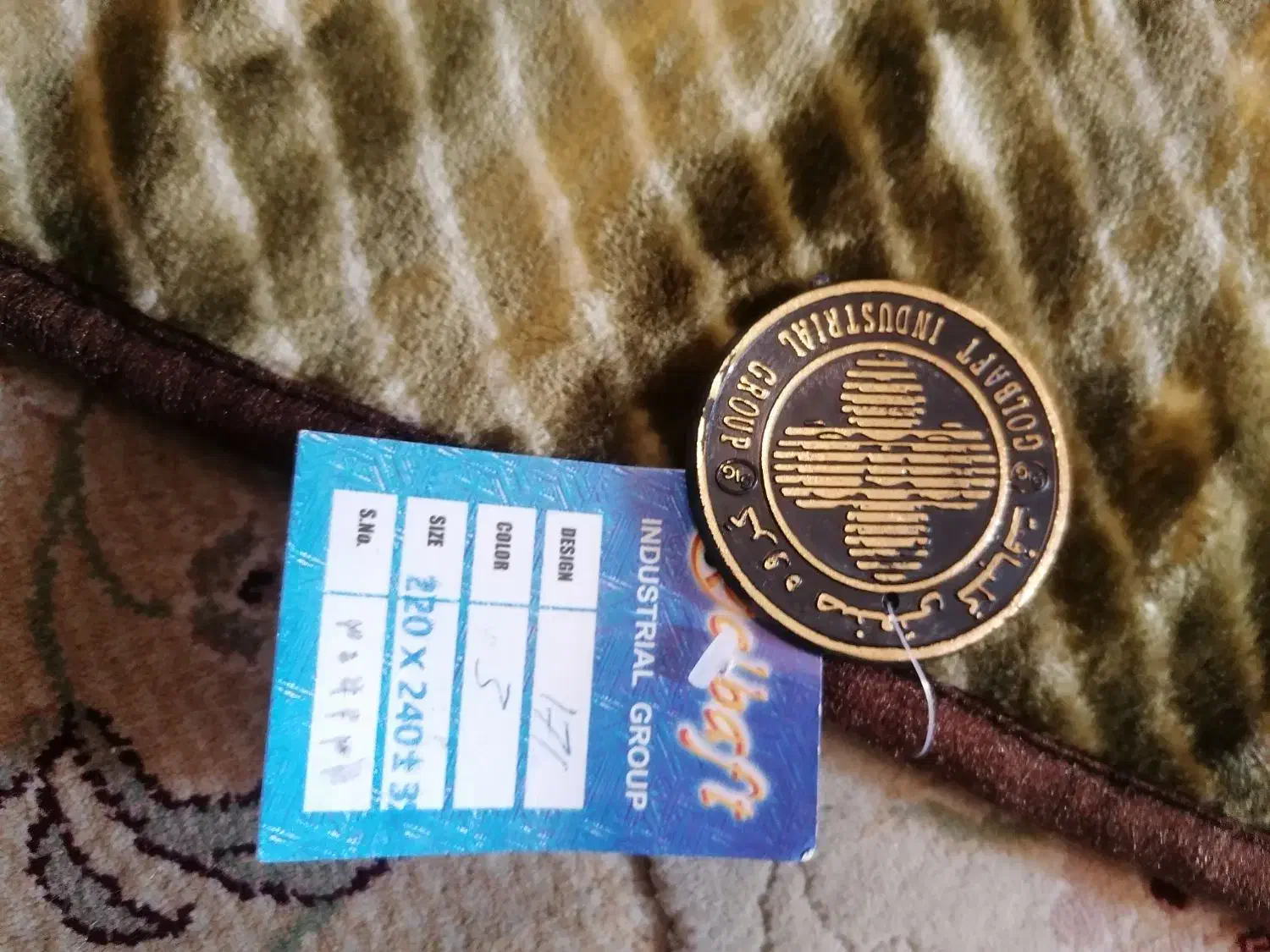 پتو گلبافت دو نفره|رختخواب، بالش، پتو|تهران, ستارخان|دیوار