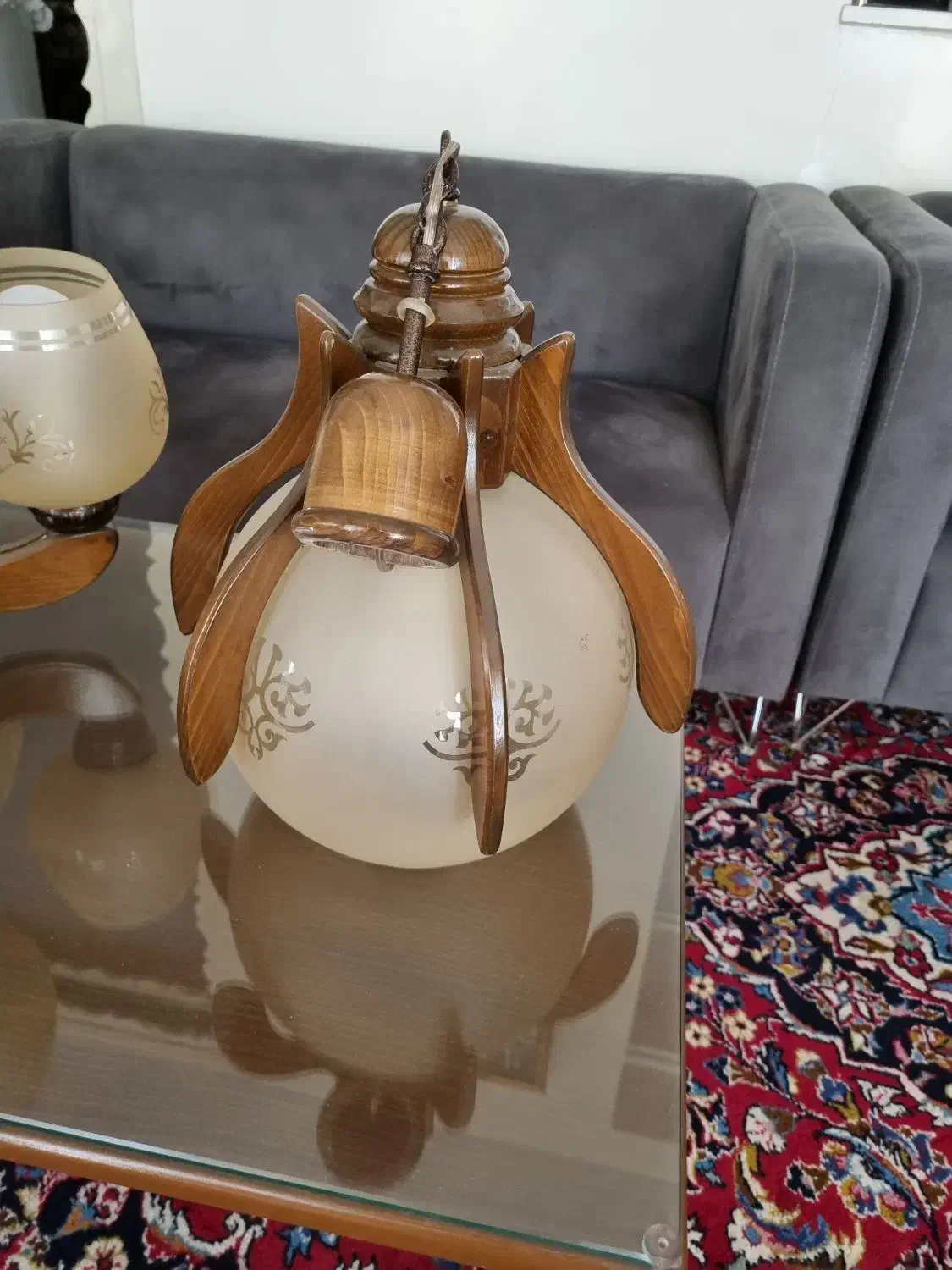 لوستر|لوستر و چراغ آویز|یزد, |دیوار