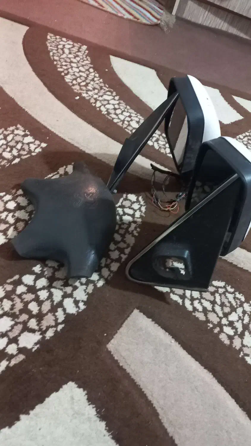 یک جفت اینه فابریک پژوپارس ورویه فرمان|قطعات یدکی و لوازم جانبی|اهر, |دیوار