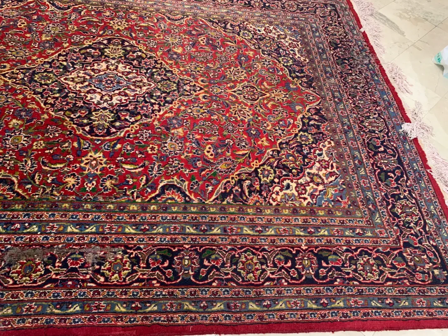 فروش یک فرش دست بافت ۹ متری|فرش|تهران, سازمان برنامه شمالی|دیوار