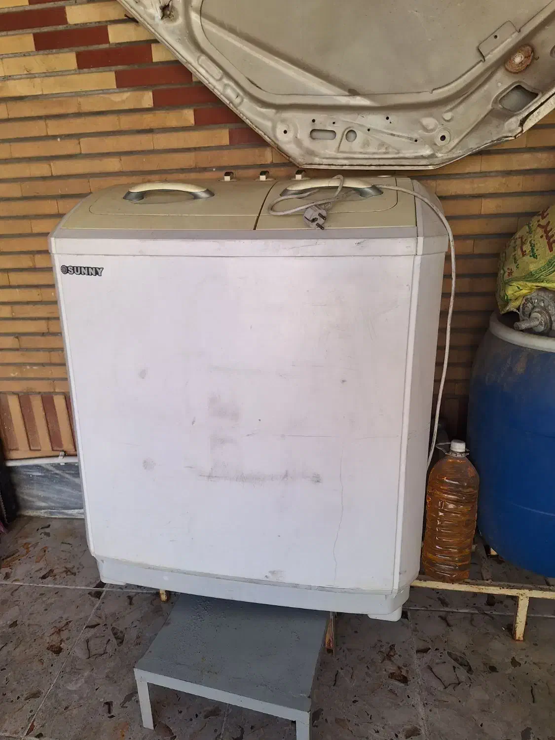 لباسشویی مارک سانی|ماشین لباسشویی و خشککن لباس|اهواز, فولاد|دیوار