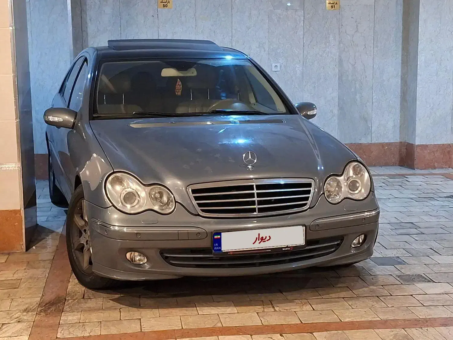 بنز C230|خودرو سواری و وانت|تهران, درختی|دیوار