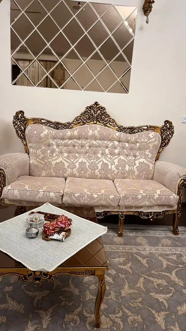 مبل ۷نفره. ناهارخوری ۶نفره کاملاتمیزوسالم|مبلمان خانگی و میز عسلی|کلارآباد, |دیوار