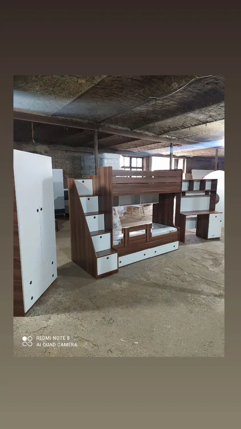 تخت دوطبقه پرند|تخت و سرویس خواب|کرج, ترمینال کلانتری|دیوار
