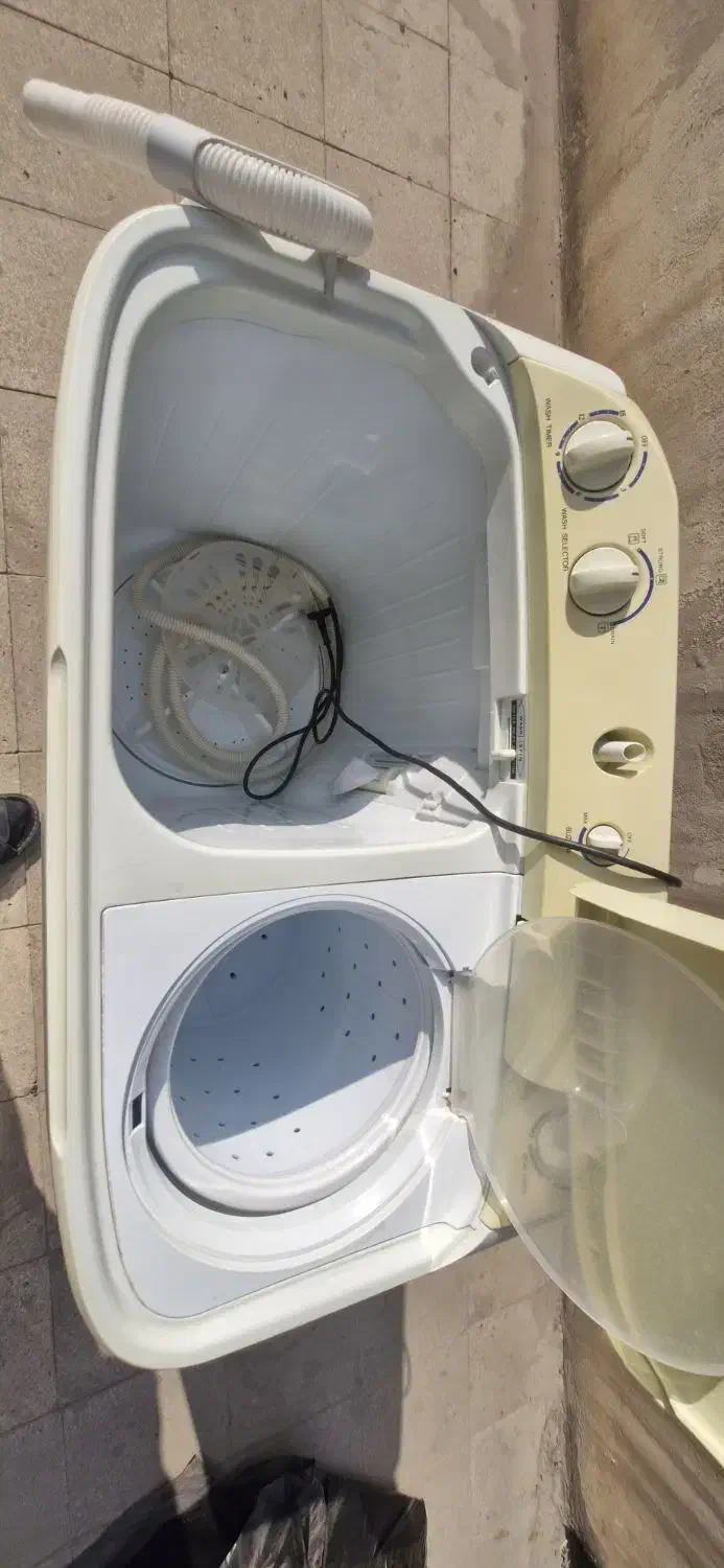ماشین لباسشویی دوقلو هایر|ماشین لباسشویی و خشک‌کن لباس|تهران, افسریه شمالی|دیوار