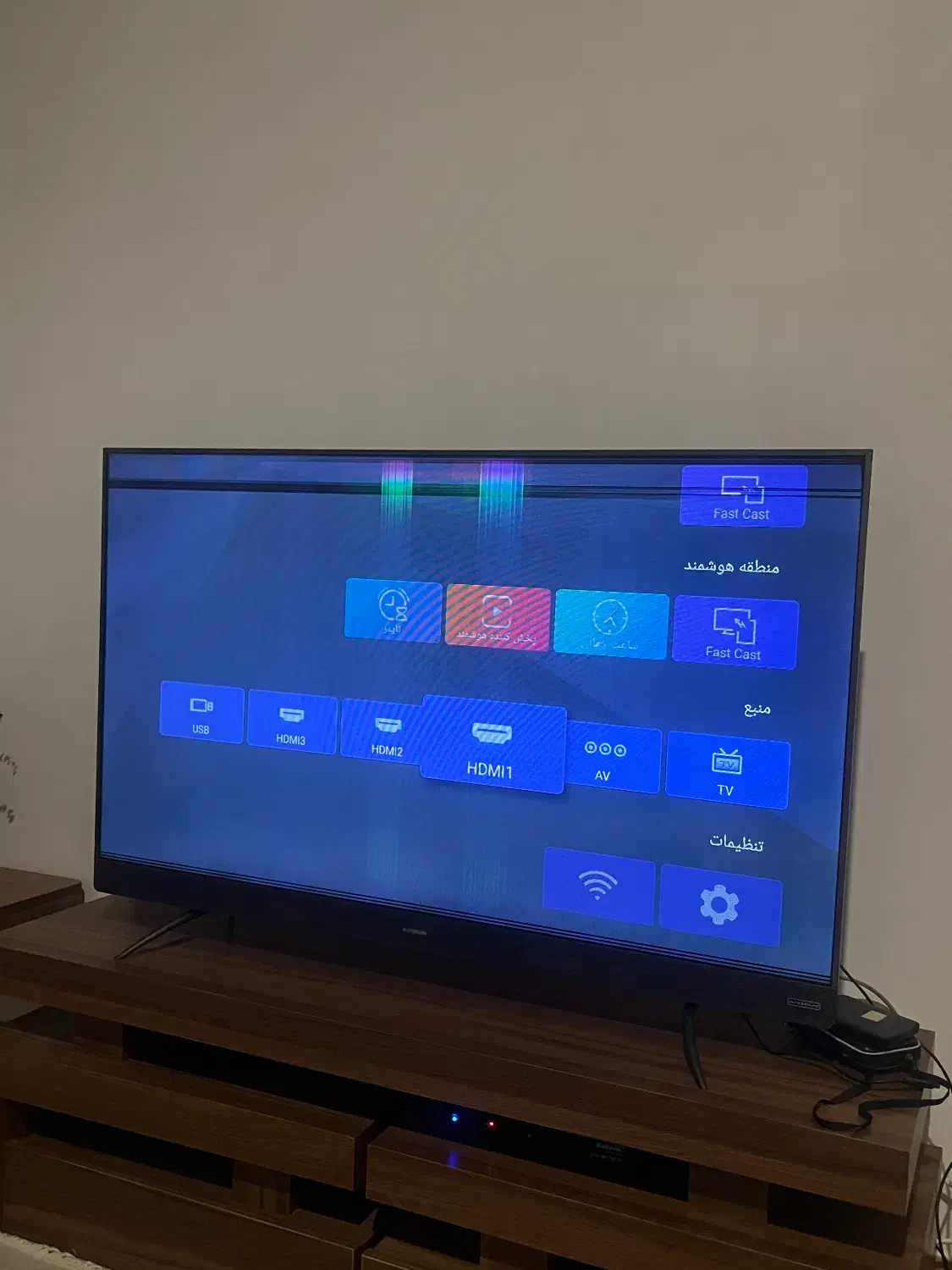 تلویزیون ایکس ویژن۴۹ اینچ|تلویزیون و پروژکتور|کلاچای, |دیوار