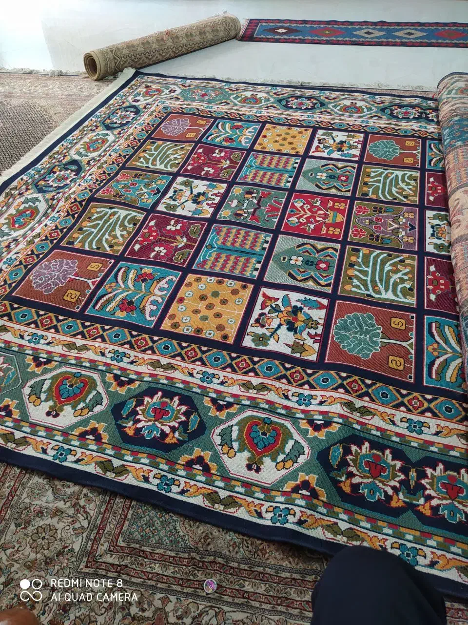 جاجیم ۹ متری|گلیم، جاجیم، گبه|زابل, |دیوار