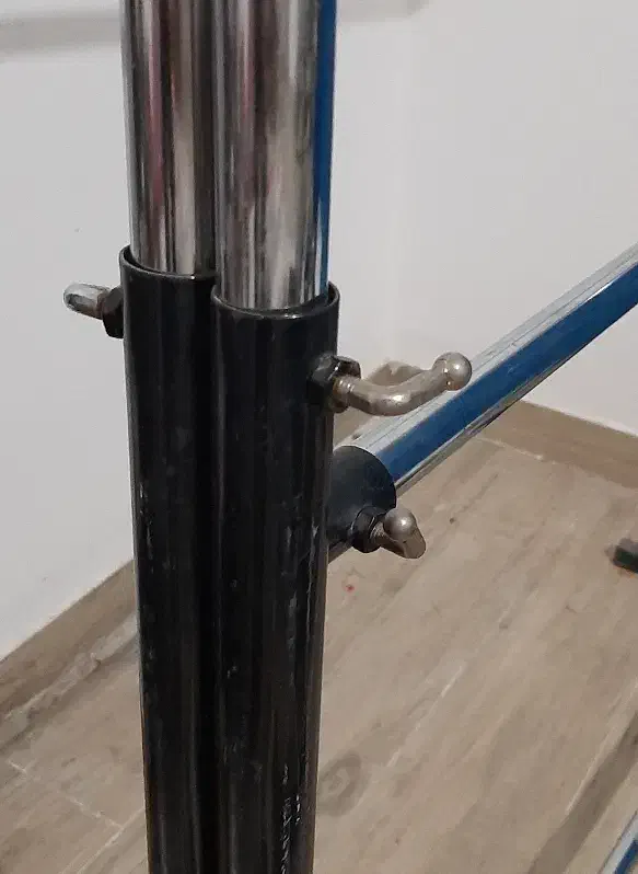 رگال آویز لباس استیل ۳ ردیفه جمع شو|جاکفشی، کمد، دراور|شیراز, کیان آباد|دیوار