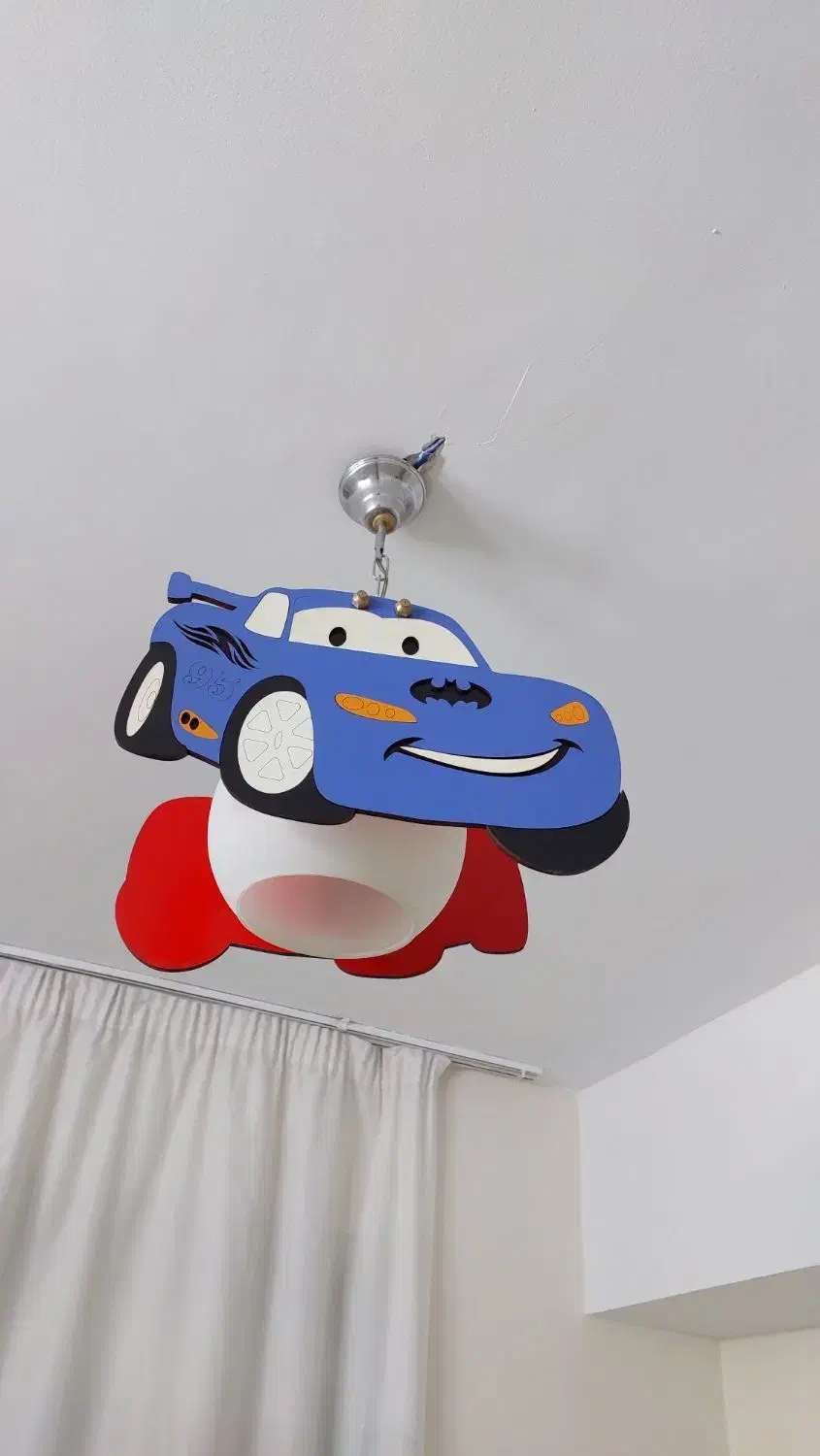 فرش اتاق کودک و لوستر|فرش|ری, فیروزآبادی|دیوار