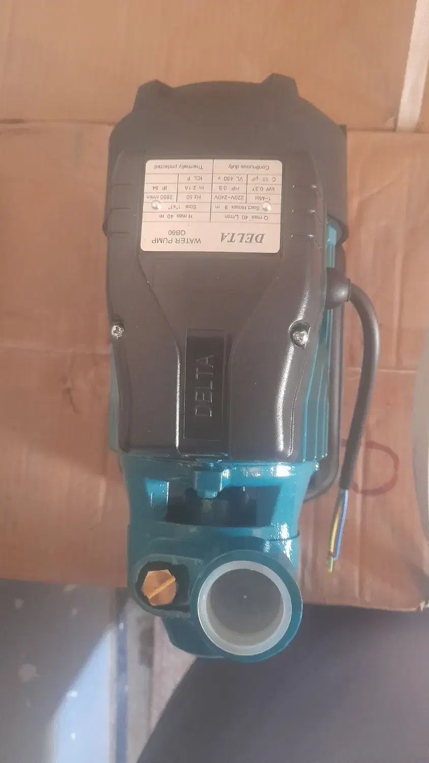 پمپ نیم اسب دلتا قیمت عمده|ماشین‌آلات صنعتی|خاش, |دیوار