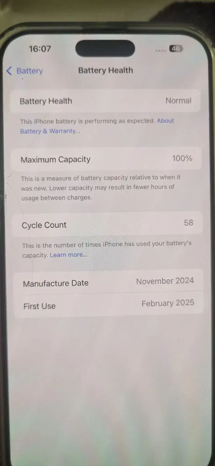 iphone 16promax 256 za|موبایل|جوانرود, |دیوار