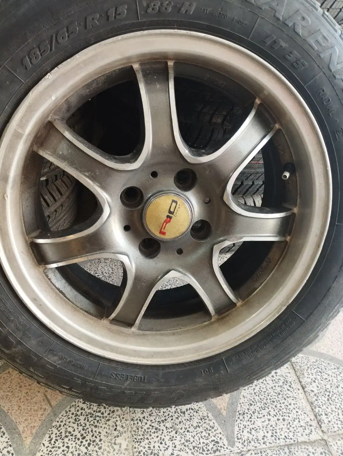 رینگ دسته دوم درحد خشک دور 15|قطعات یدکی و لوازم جانبی|ایرانشهر, |دیوار