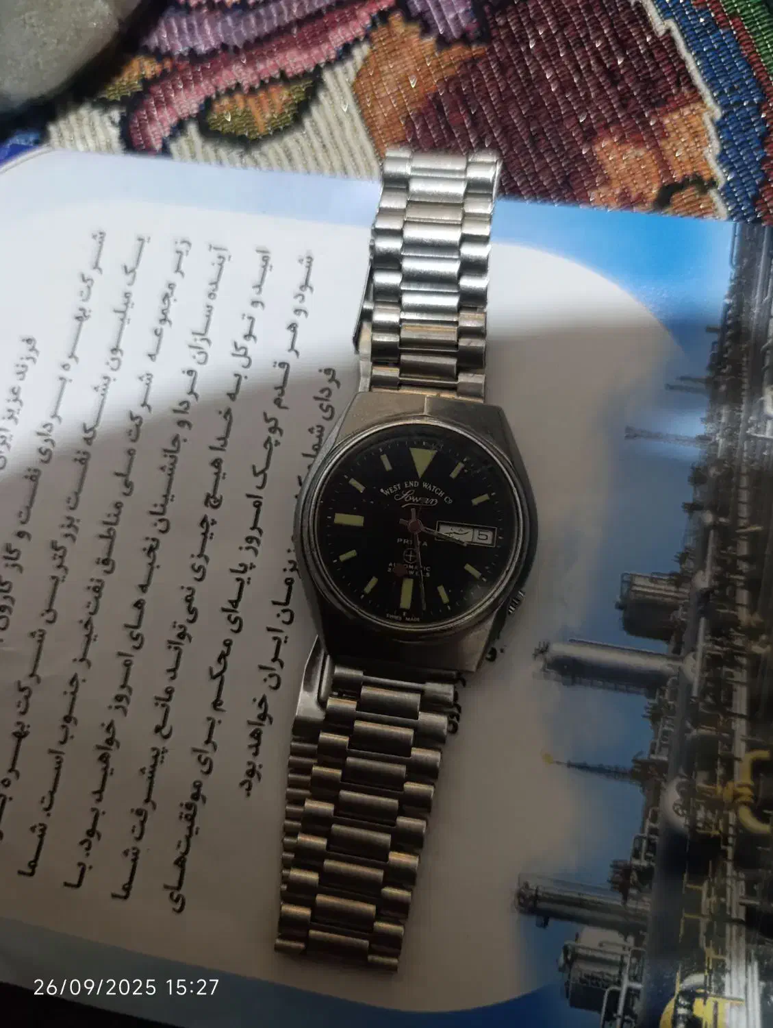 ساعت مچی وستن واچ قدیمی|ساعت|اهواز, دغاغله|دیوار