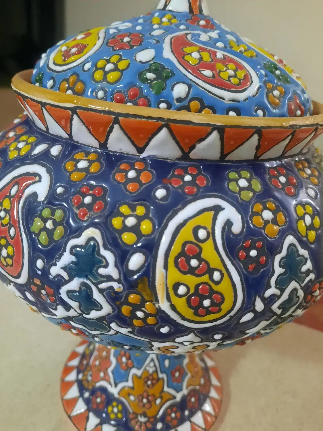 شکلات خوری میناکاری|صنایع دستی و سایر لوازم تزئینی|تهران, شهرآرا|دیوار