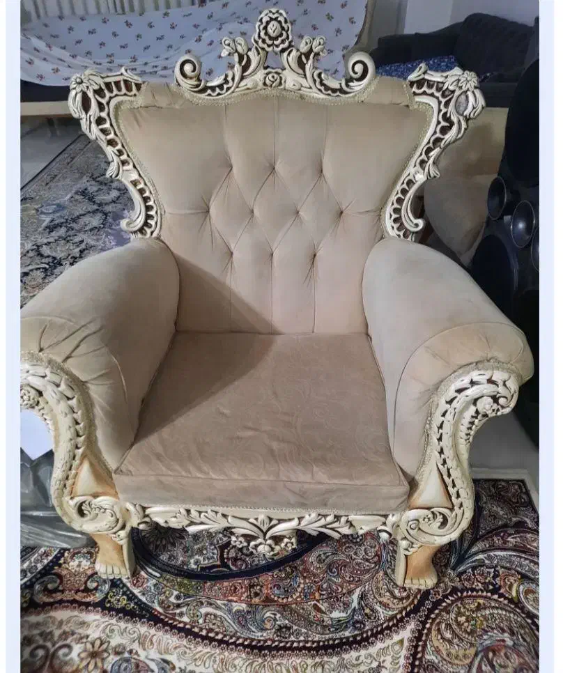 مبل کلاسیک|مبلمان خانگی و میز عسلی|رباطکریم, رباطکریم|دیوار