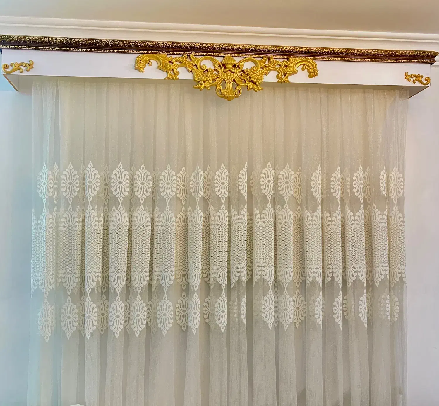 پرده همراه کتیبه|پرده، رانر، رومیزی|گرگان, |دیوار