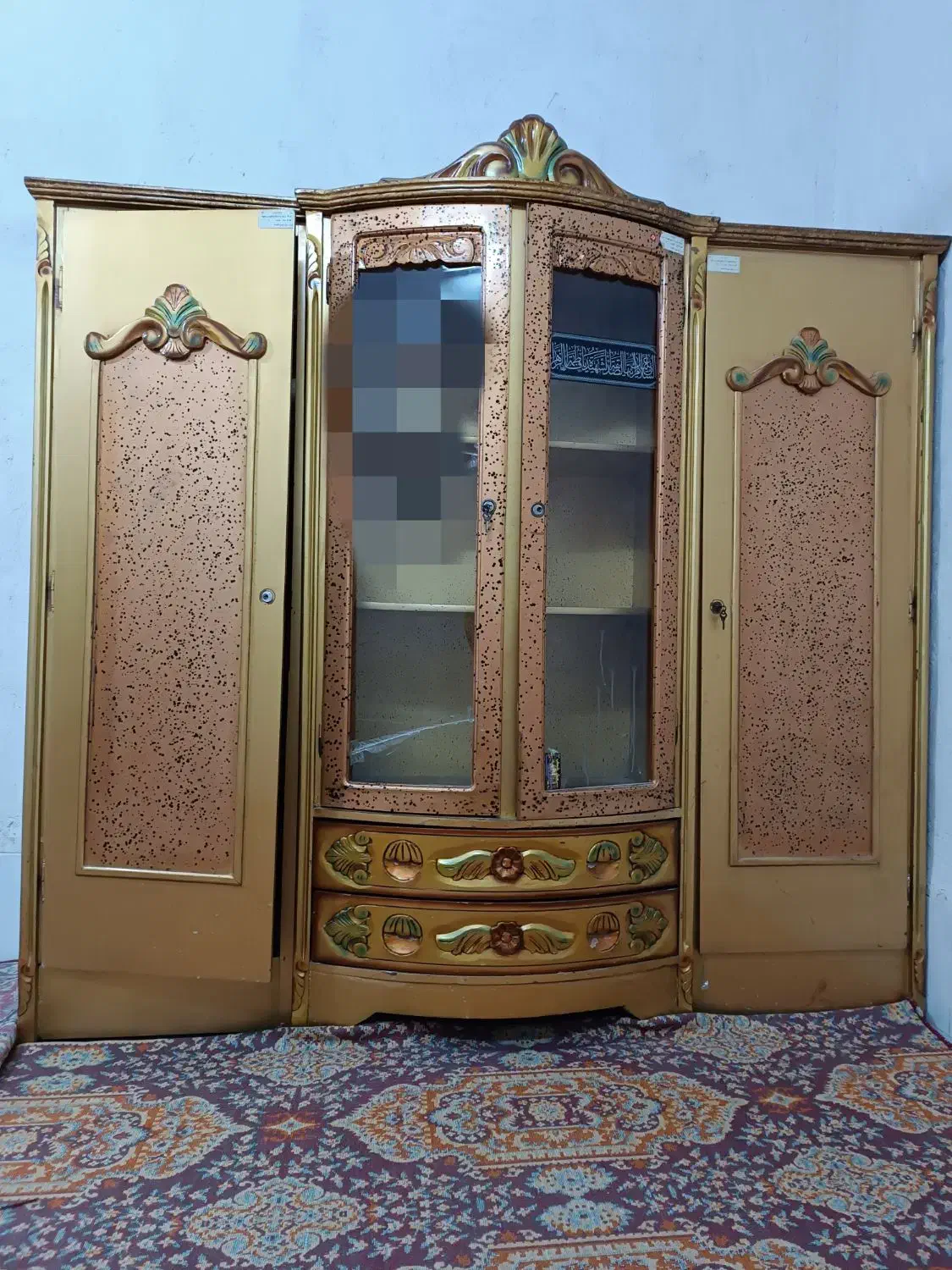 کمد لباسی و میز آرایشی با صندلی|جاکفشی، کمد، دراور|وحدتیه, |دیوار