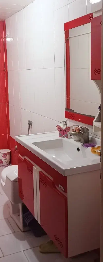 فروش روشویی کابینتی باآینه کابینی وشیرآلات|مصالح و تجهیزات ساختمان|قزوین, |دیوار