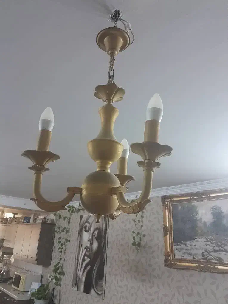 لوستر ابکاری .ایینه کنسول.ساعت و میز تلویزیون|لوستر و چراغ آویز|تهران, دهم فروردین|دیوار