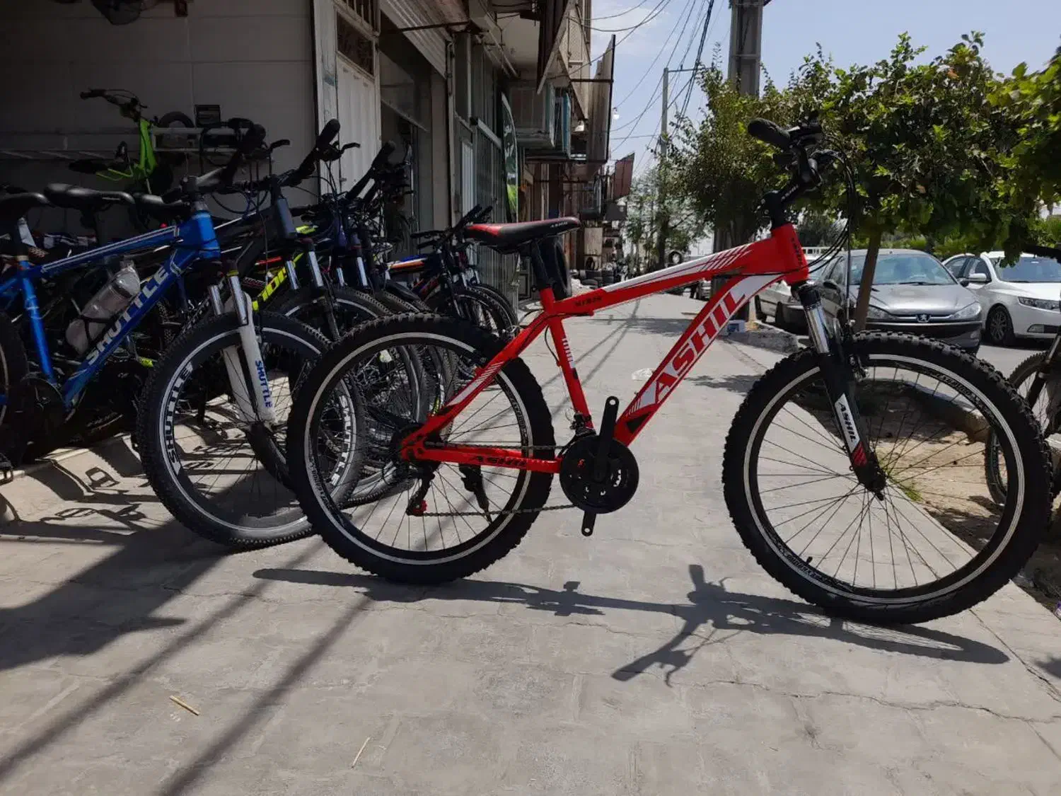 دوچرخه ۲۶ کوهستان ۲۱ دنده کلاجدار آشیل|دوچرخه، اسکیت، اسکوتر|یزد, |دیوار