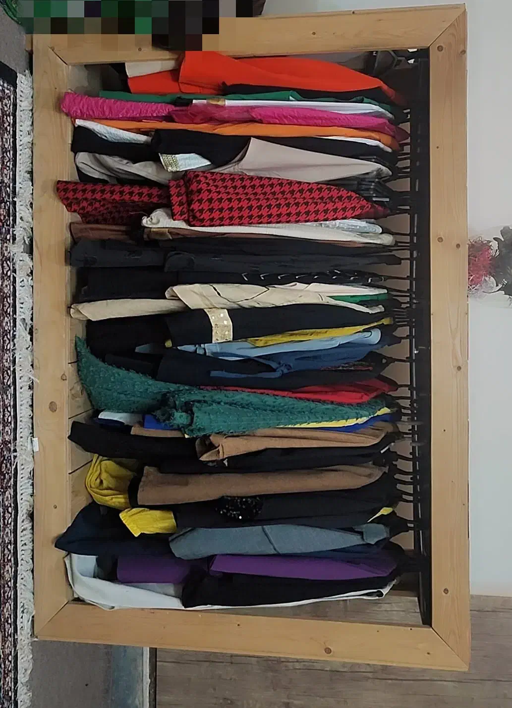 رگال لباس چوبی|جاکفشی، کمد، دراور|کازرون, |دیوار