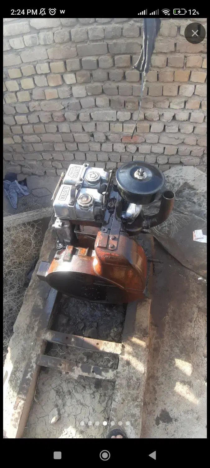 موتور آب لیستر st غلطک ژنراتور برق دامپر|ماشین‌آلات صنعتی|چهاردانگه (تهران), |دیوار