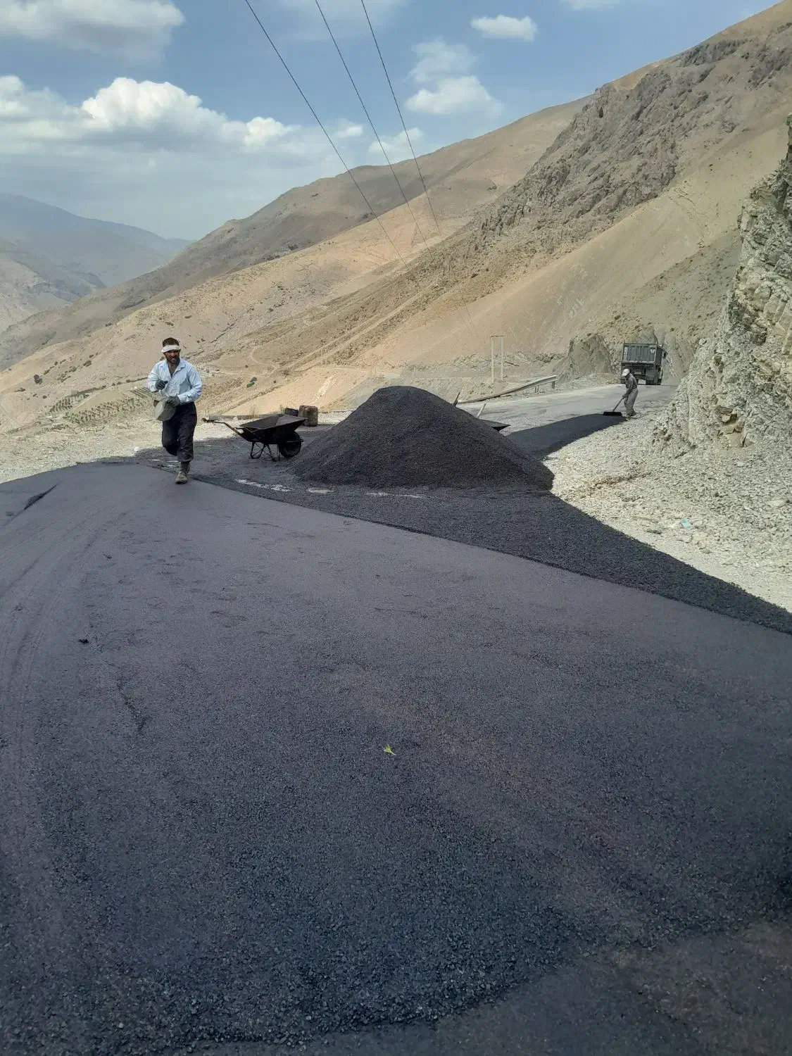 آسفالت و ایزوگام اجاره غلطک دم دار واکیپ پخش|خدمات پیشه و مهارت|هشتگرد, هشتگرد قدیم|دیوار