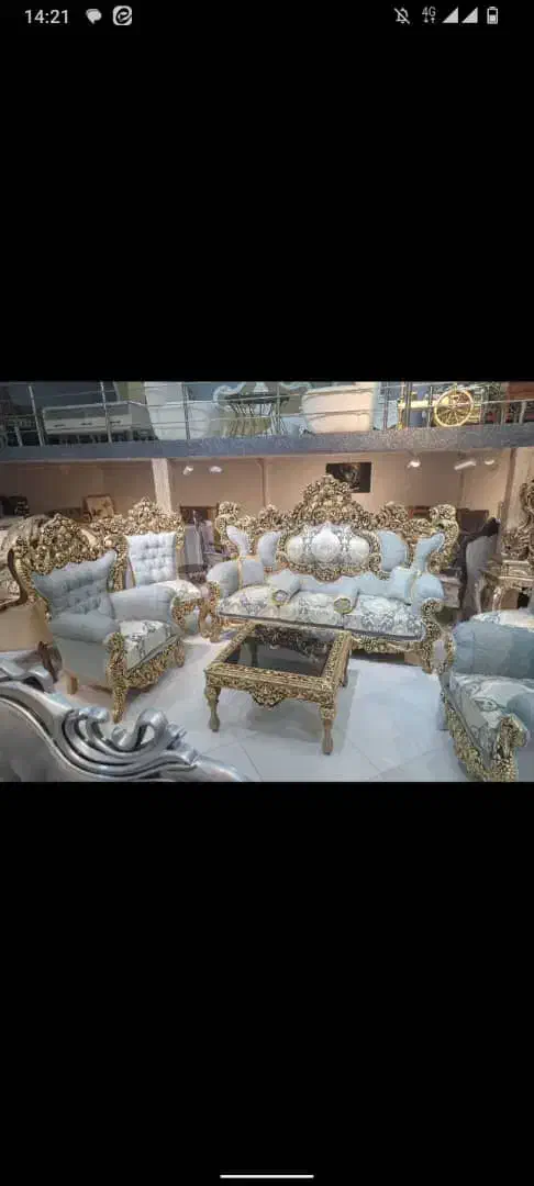 مبل سلطنتی/بدون واسطه از تهران/میز نهارخوری|مبلمان خانگی و میز عسلی|نجف‌آباد, جوزدان|دیوار