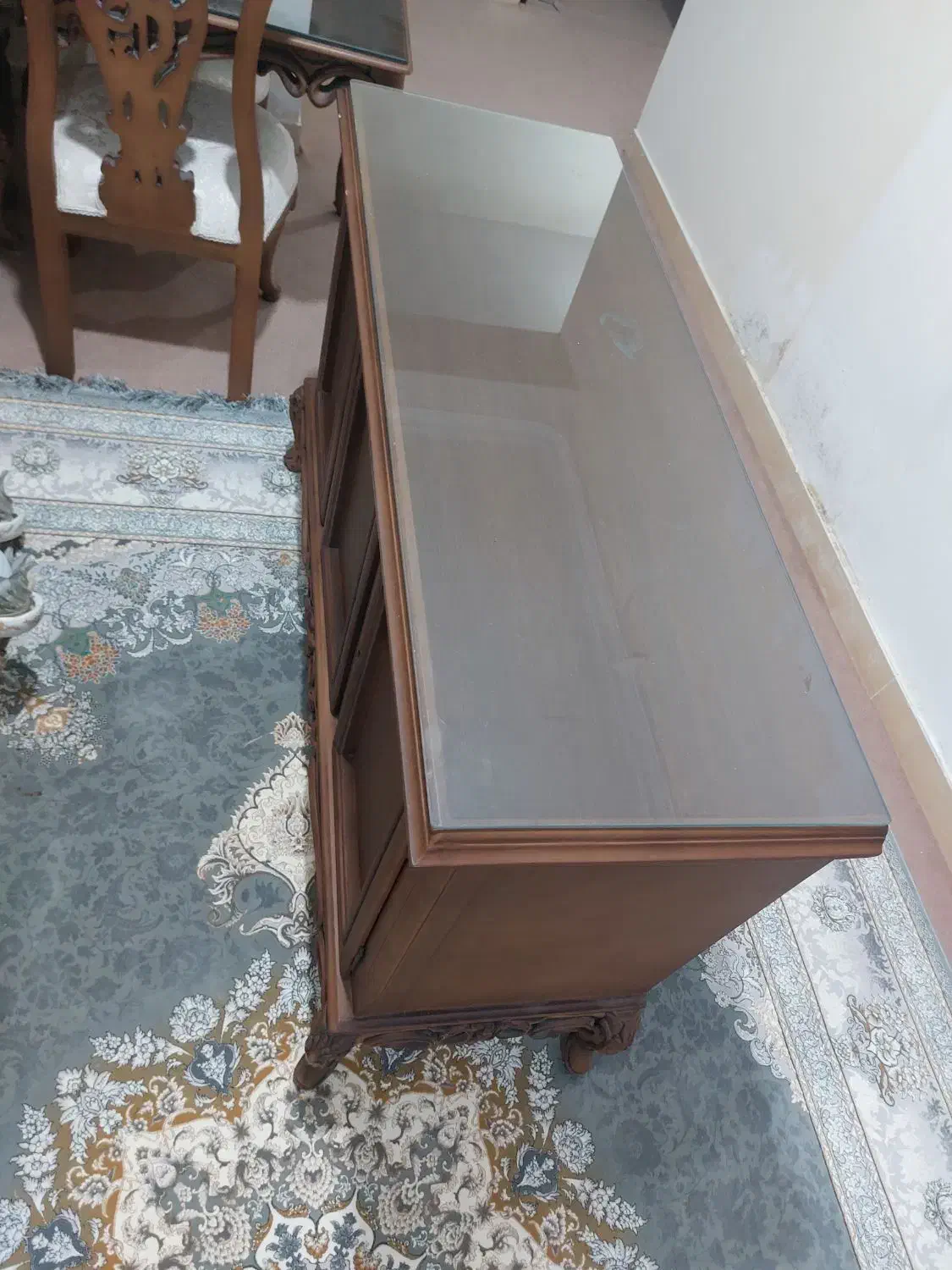 میز کنسول نو با چوب راش و سفارشی|بوفه، ویترین، کنسول|سهند, |دیوار