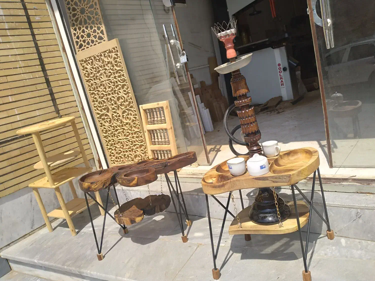 میز قلیون|کلکسیون و سرگرمی|اصفهان, قائمیه|دیوار