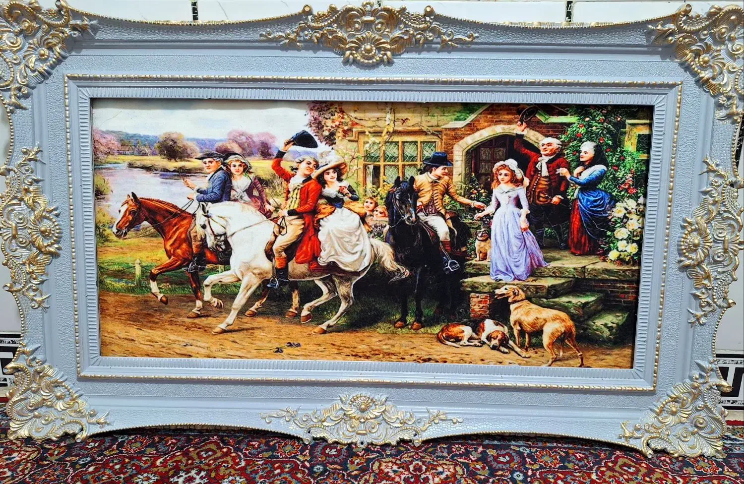 تابلوفرش|تابلو فرش|زرین دشت (همدان), |دیوار