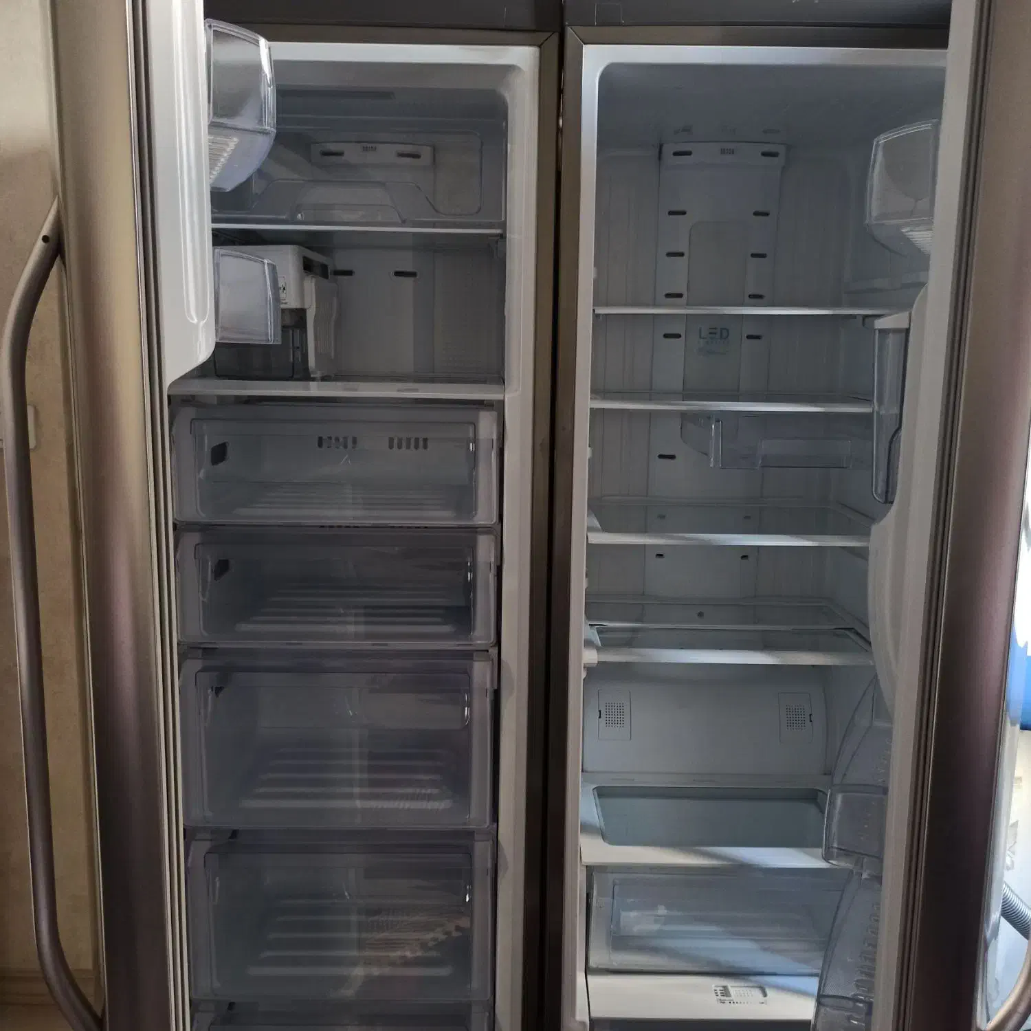 یخچال فریزر دوقلو سوزوکی اینورتر|یخچال و فریزر|مشهد, بهاران|دیوار