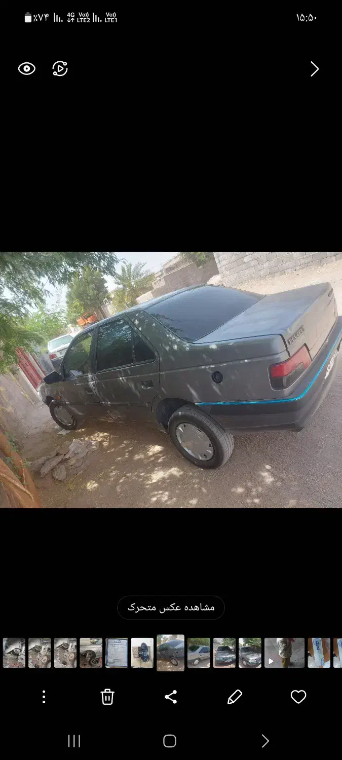 فروشی ۴۰۵مدل ۹۱دگانه شرکتی قیمت ۳۸۰|خودرو سواری و وانت|رودبار (کرمان), |دیوار