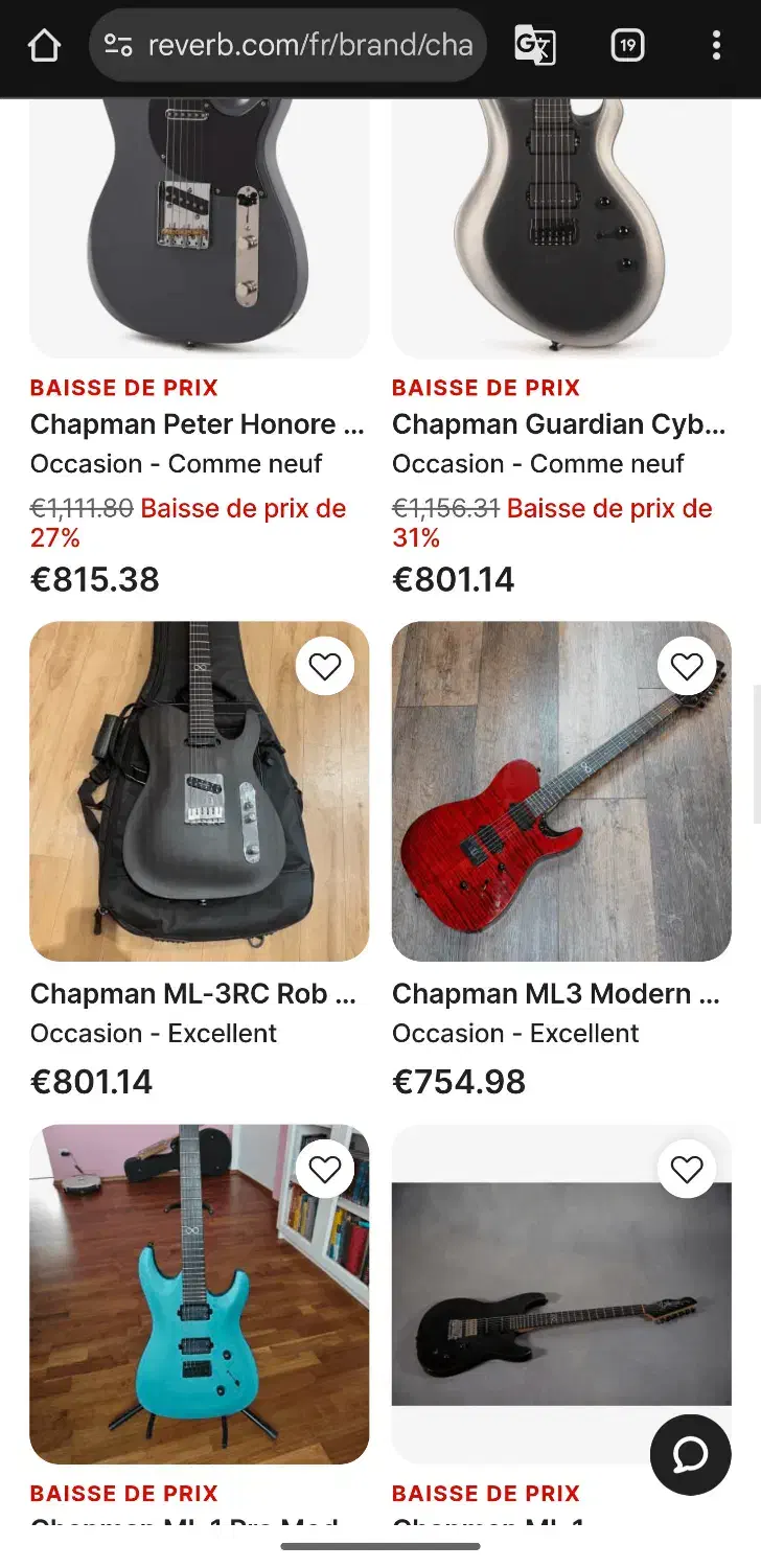 گیتار الکتریک Chapman ML-1 نسخه محدود|گیتار، بیس، امپلیفایر|تهران, الهیه|دیوار