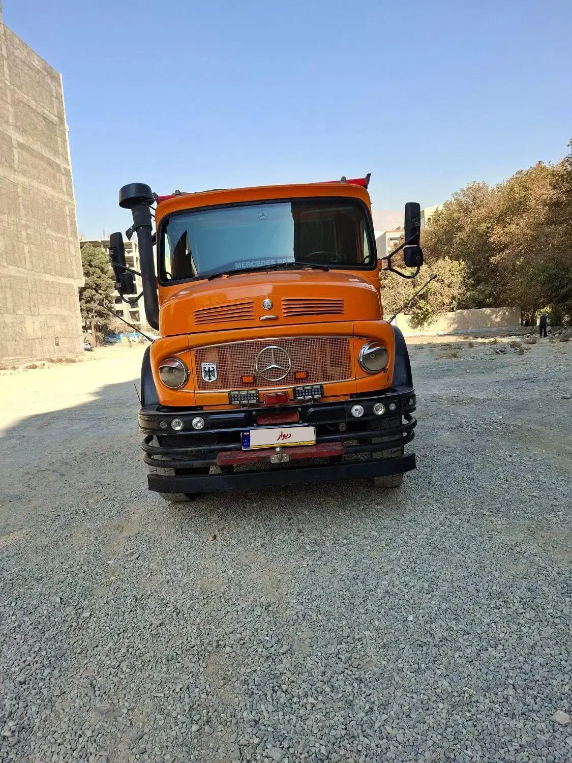 بنز زیر مایلر کمپرسی مدل ۱۴۰۱|خودرو سنگین|گرمدره, |دیوار