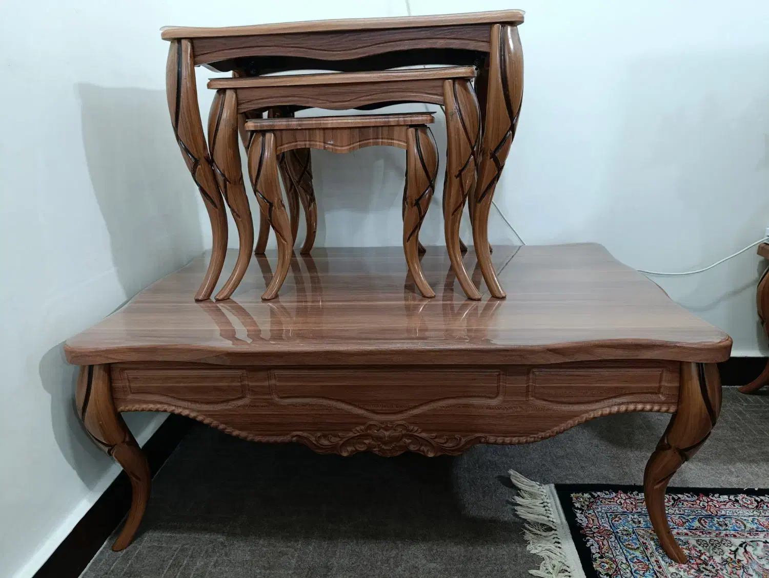 میز عسلی ۴ تیکه|مبلمان خانگی و میز عسلی|بندر امام خمینی, |دیوار