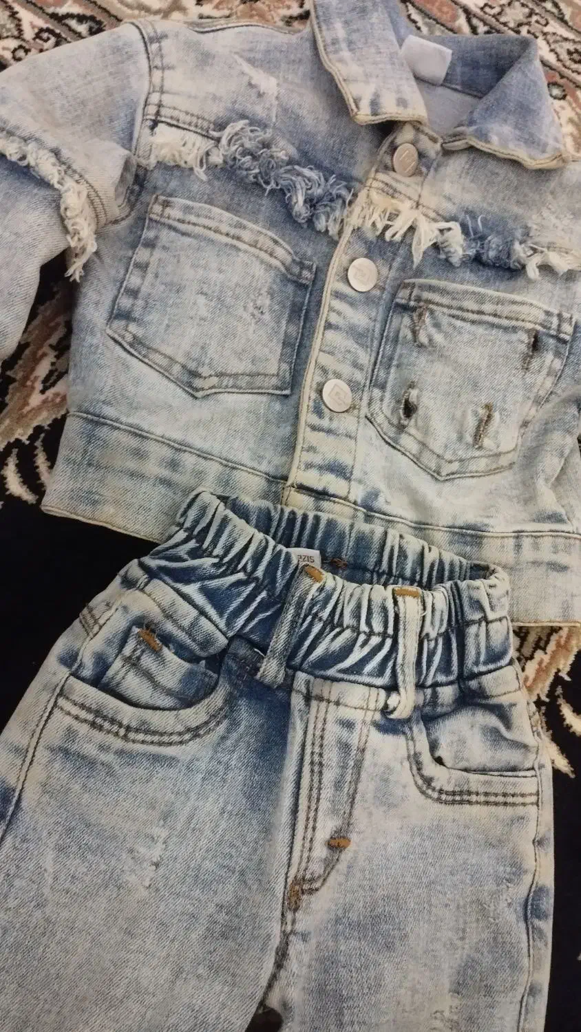 لباس بچگانه،کت وشلوار لی،کفش بچگانه|کفش و لباس بچه|محمدیه-قزوین, |دیوار