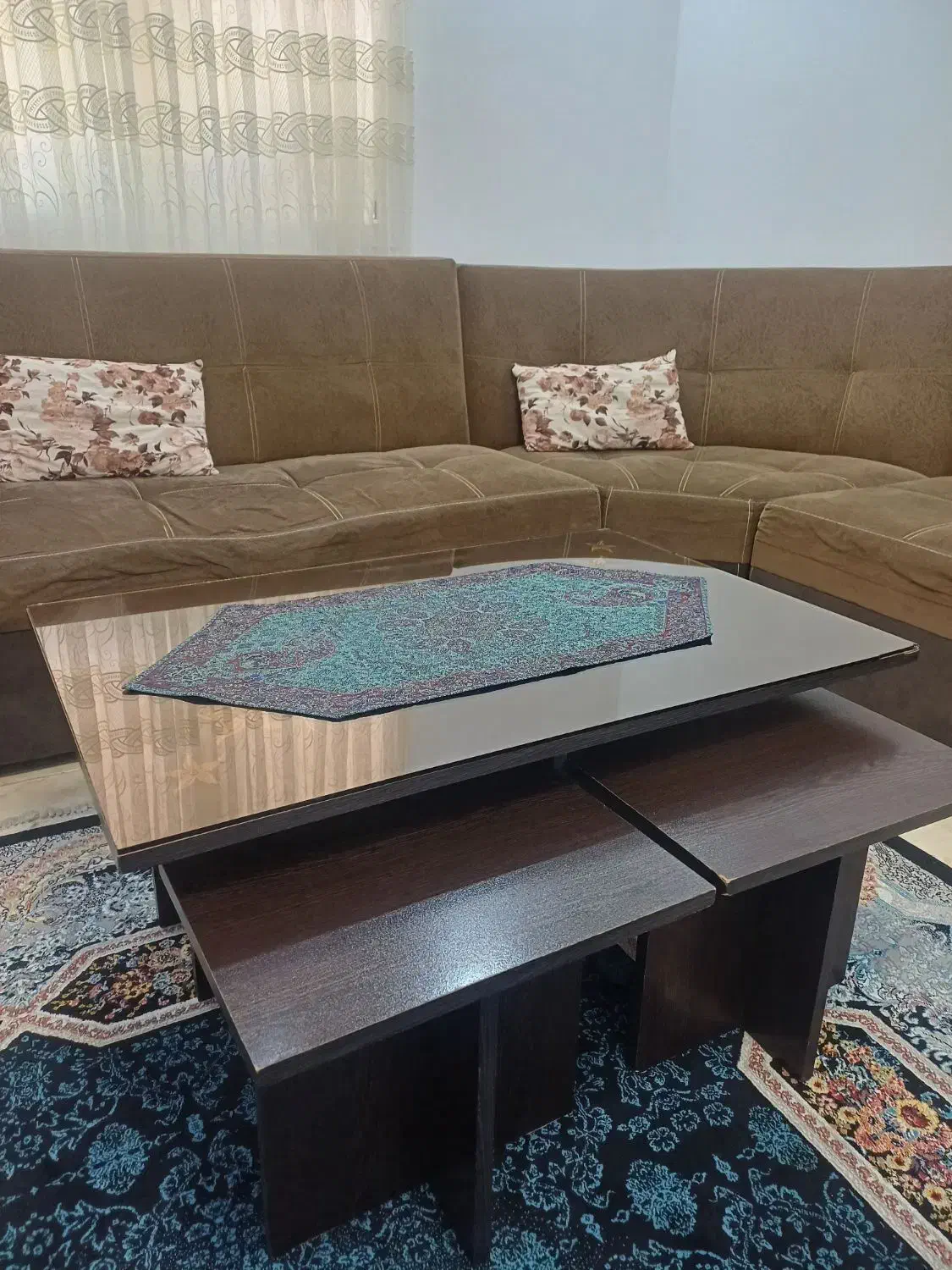 مبل ۸ نفره|مبلمان خانگی و میز عسلی|رشت, کوی مهر|دیوار