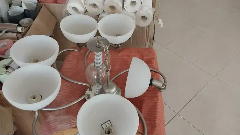 لوستر سقفی و دیواری|لوستر و چراغ آویز|کیش, |دیوار