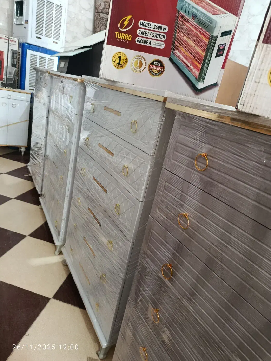 آجری سنگی دومیلیون وچهار صد|جاکفشی، کمد، دراور|خرم‌آباد, |دیوار