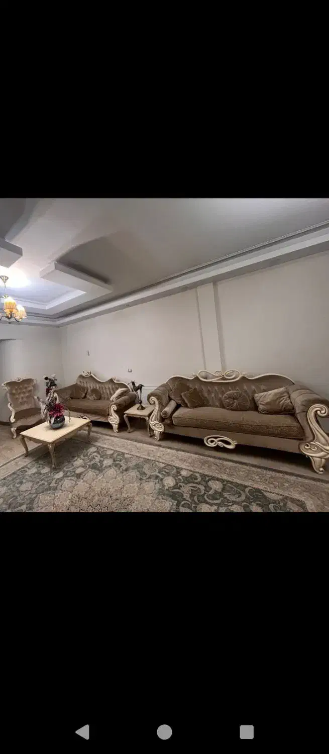 مبل استیل ۸نفره|مبلمان خانگی و میز عسلی|تهران, تهرانپارس غربی|دیوار